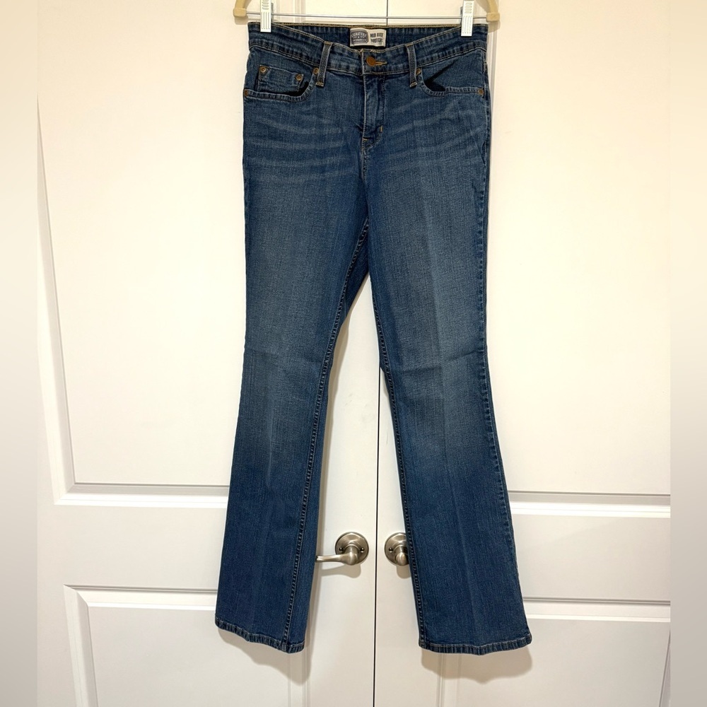 Signature by Levi Strauss & Co Mid Rise Boot Cut 10 Long